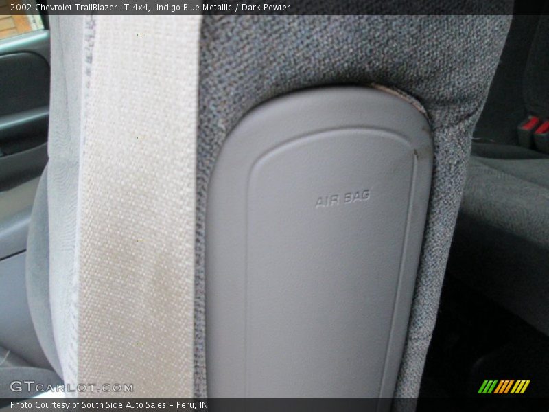 Indigo Blue Metallic / Dark Pewter 2002 Chevrolet TrailBlazer LT 4x4