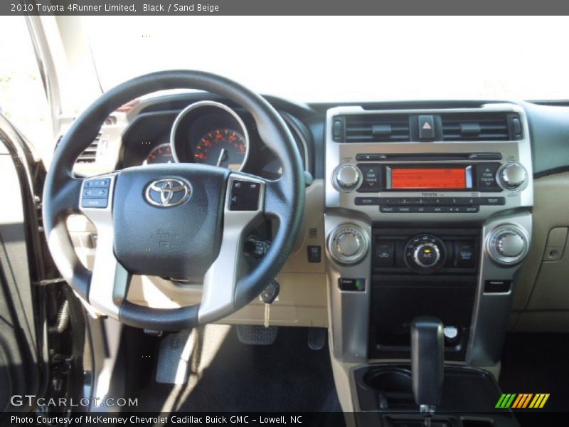 Black / Sand Beige 2010 Toyota 4Runner Limited