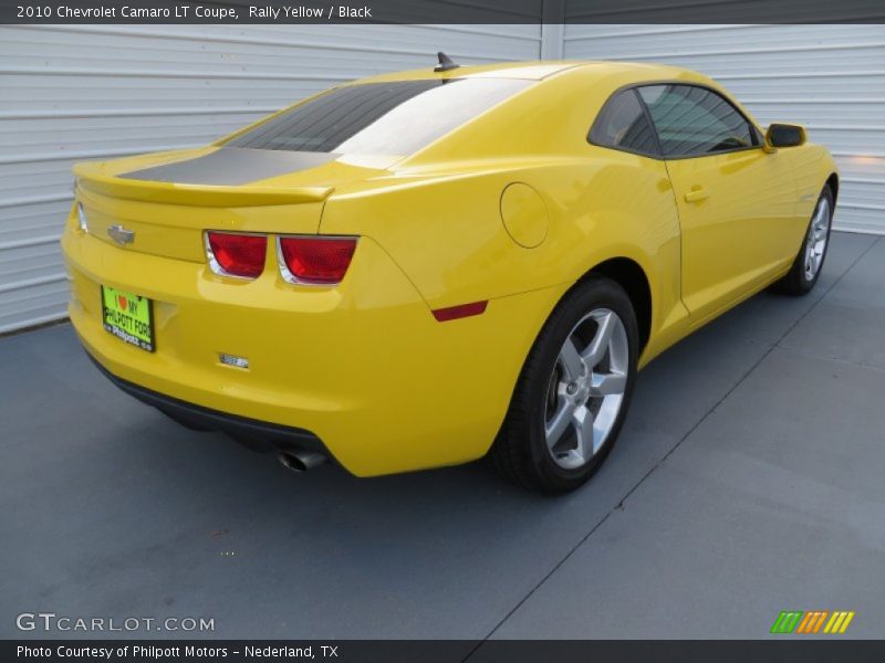 Rally Yellow / Black 2010 Chevrolet Camaro LT Coupe