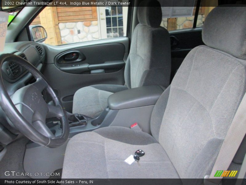 Indigo Blue Metallic / Dark Pewter 2002 Chevrolet TrailBlazer LT 4x4