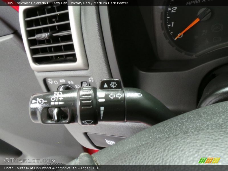 Victory Red / Medium Dark Pewter 2005 Chevrolet Colorado LS Crew Cab