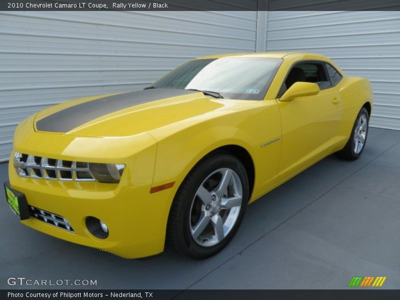 Rally Yellow / Black 2010 Chevrolet Camaro LT Coupe