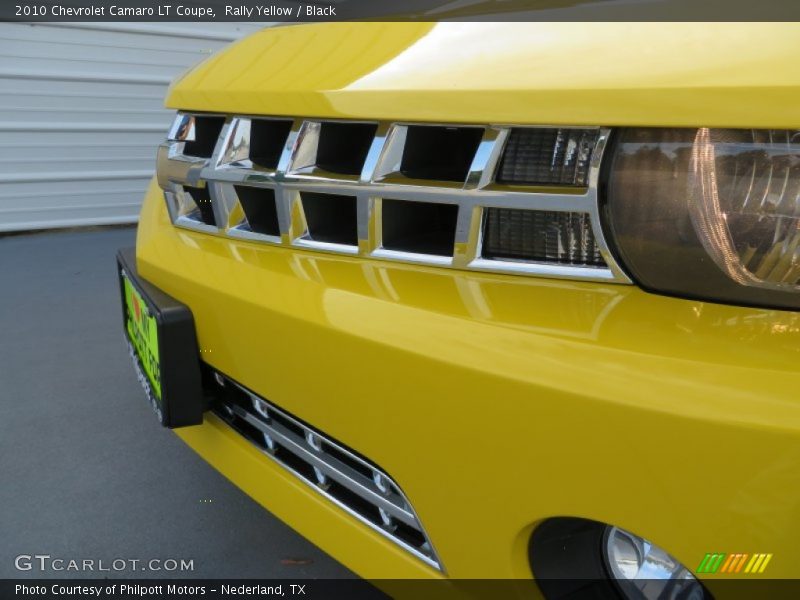 Rally Yellow / Black 2010 Chevrolet Camaro LT Coupe