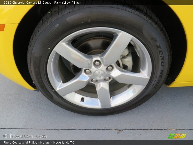 Rally Yellow / Black 2010 Chevrolet Camaro LT Coupe