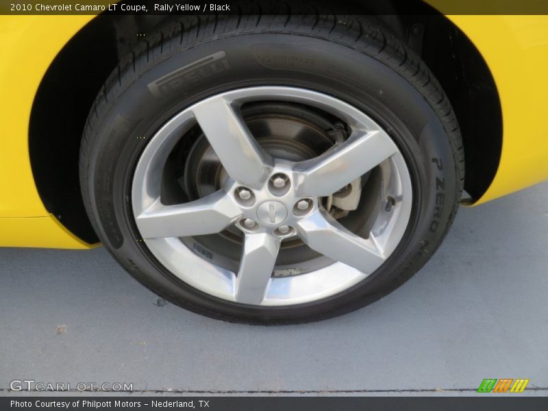 Rally Yellow / Black 2010 Chevrolet Camaro LT Coupe