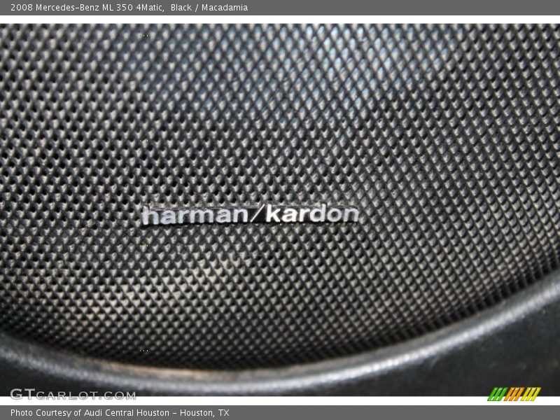 Black / Macadamia 2008 Mercedes-Benz ML 350 4Matic