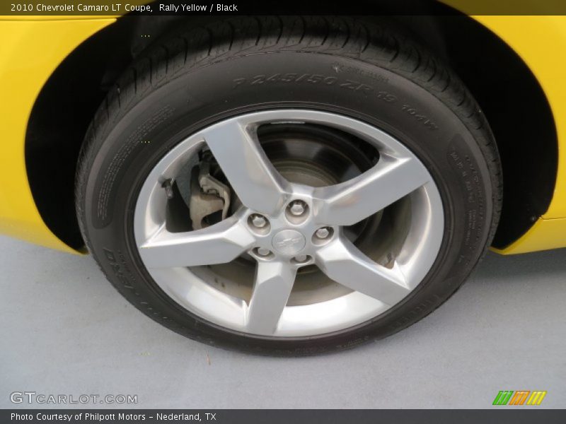 Rally Yellow / Black 2010 Chevrolet Camaro LT Coupe