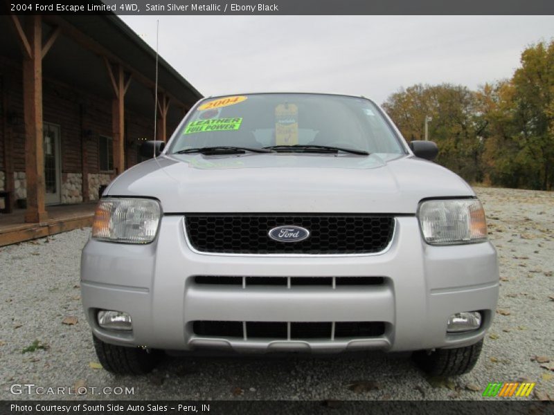 Satin Silver Metallic / Ebony Black 2004 Ford Escape Limited 4WD