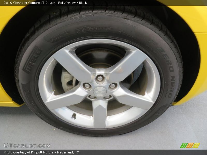 Rally Yellow / Black 2010 Chevrolet Camaro LT Coupe