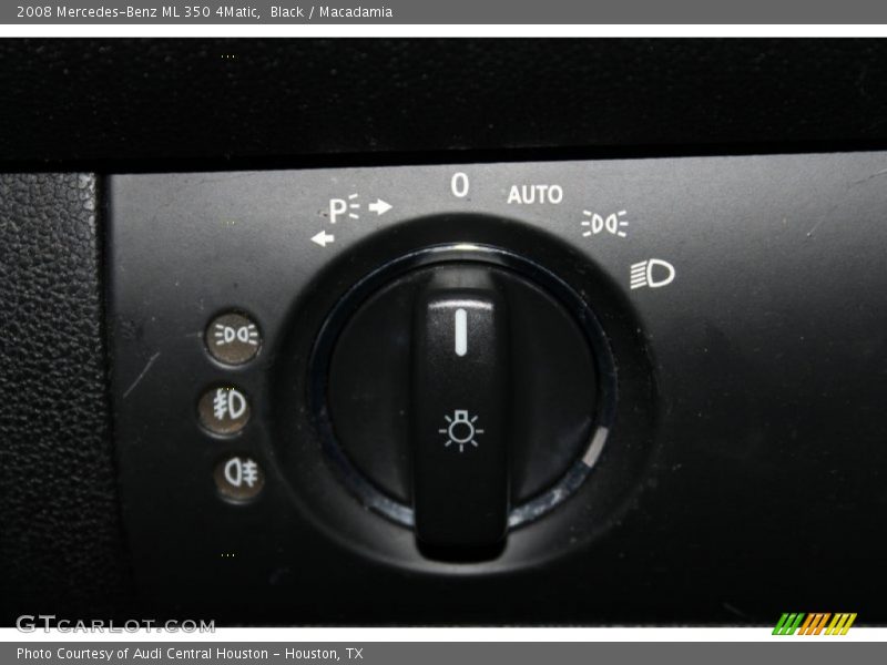 Black / Macadamia 2008 Mercedes-Benz ML 350 4Matic
