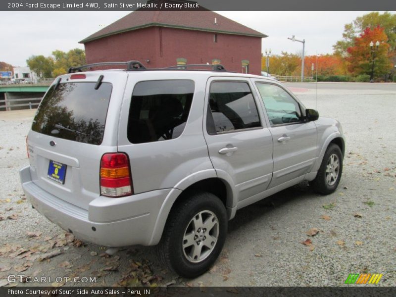 Satin Silver Metallic / Ebony Black 2004 Ford Escape Limited 4WD
