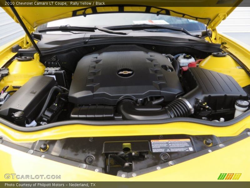 Rally Yellow / Black 2010 Chevrolet Camaro LT Coupe