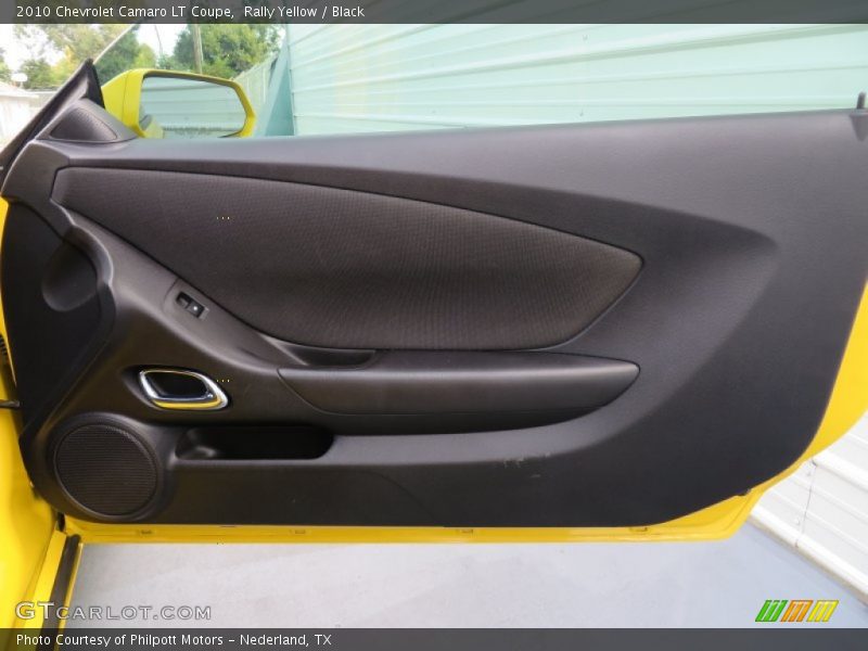 Rally Yellow / Black 2010 Chevrolet Camaro LT Coupe