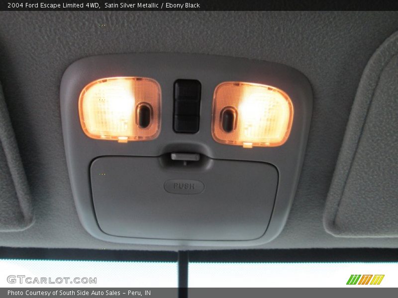 Satin Silver Metallic / Ebony Black 2004 Ford Escape Limited 4WD