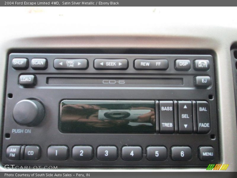 Satin Silver Metallic / Ebony Black 2004 Ford Escape Limited 4WD