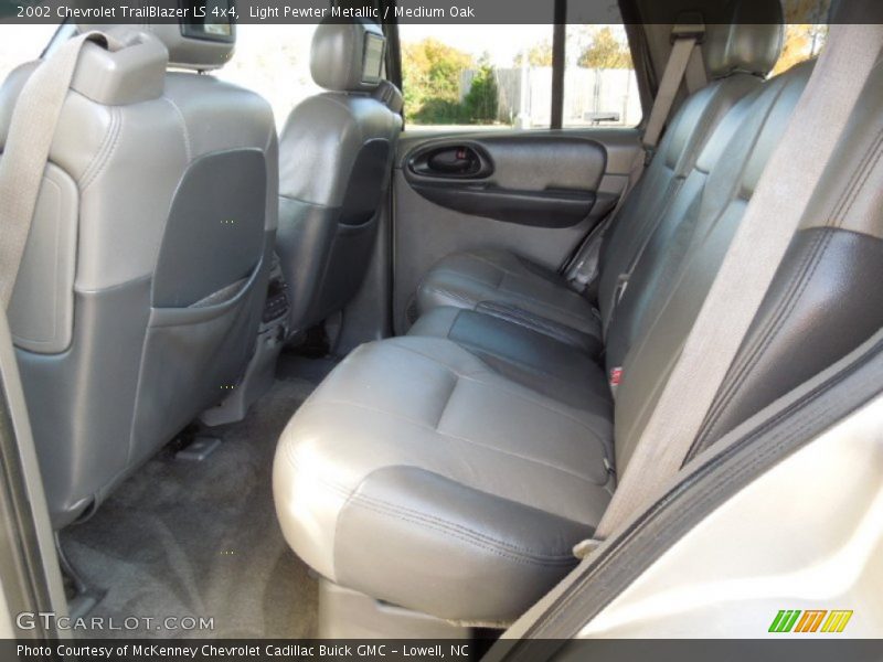 Light Pewter Metallic / Medium Oak 2002 Chevrolet TrailBlazer LS 4x4