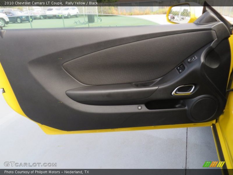 Rally Yellow / Black 2010 Chevrolet Camaro LT Coupe