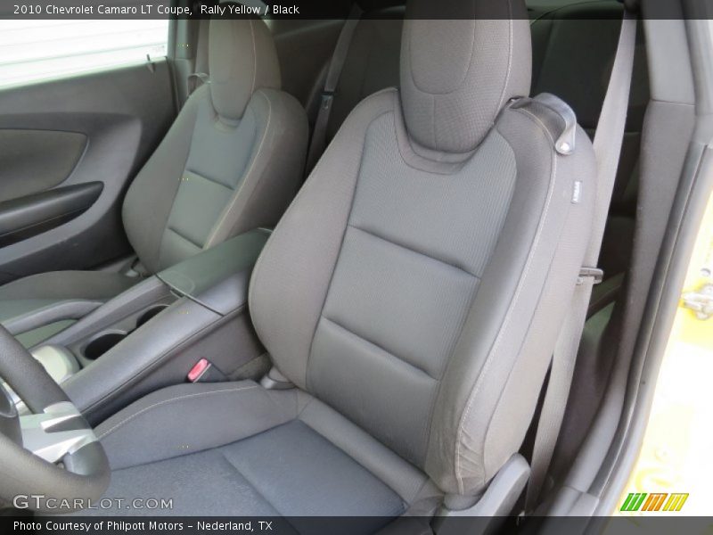 Rally Yellow / Black 2010 Chevrolet Camaro LT Coupe