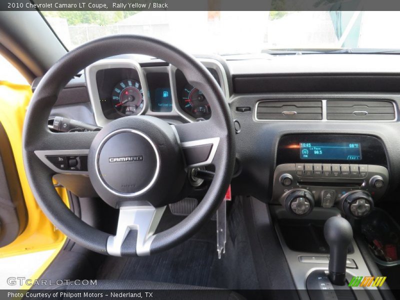 Rally Yellow / Black 2010 Chevrolet Camaro LT Coupe