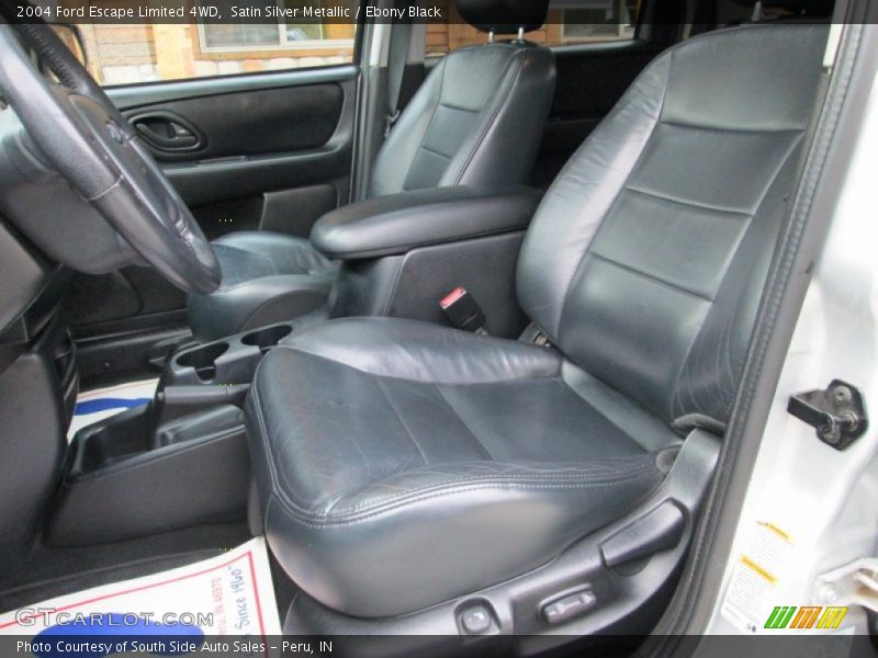 Satin Silver Metallic / Ebony Black 2004 Ford Escape Limited 4WD