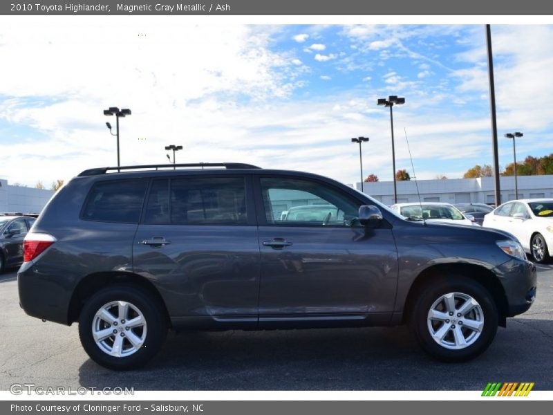 Magnetic Gray Metallic / Ash 2010 Toyota Highlander