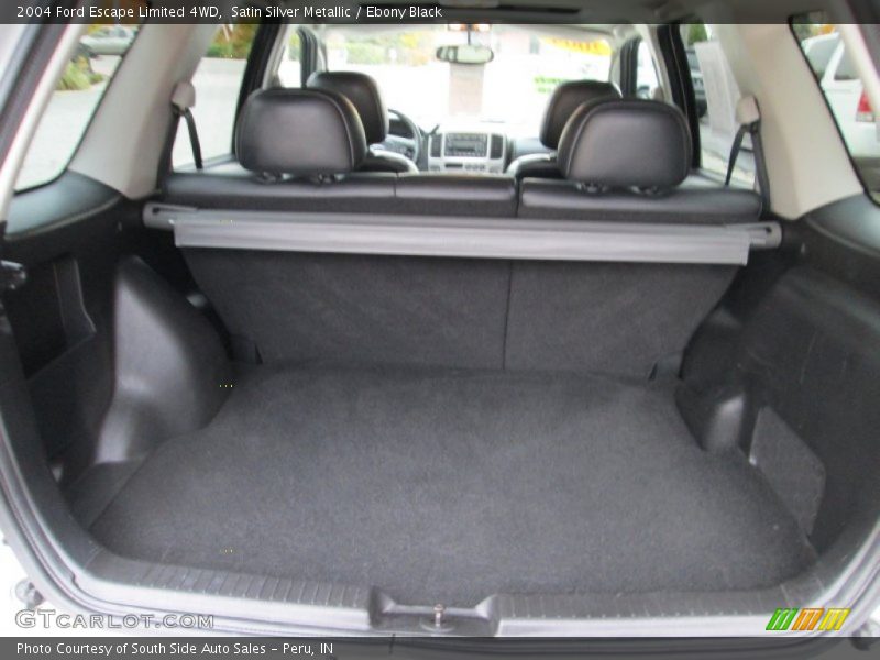 Satin Silver Metallic / Ebony Black 2004 Ford Escape Limited 4WD