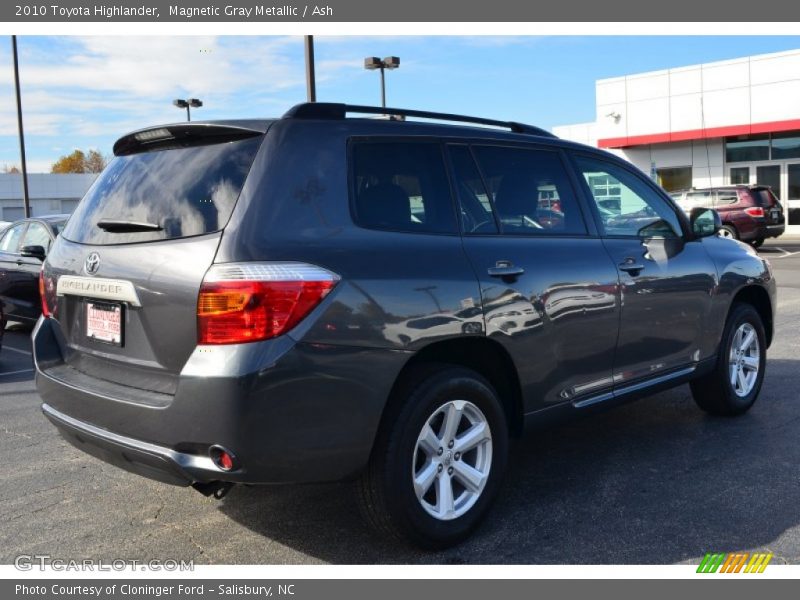 Magnetic Gray Metallic / Ash 2010 Toyota Highlander