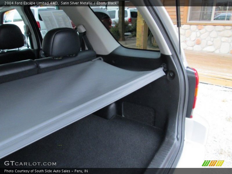 Satin Silver Metallic / Ebony Black 2004 Ford Escape Limited 4WD