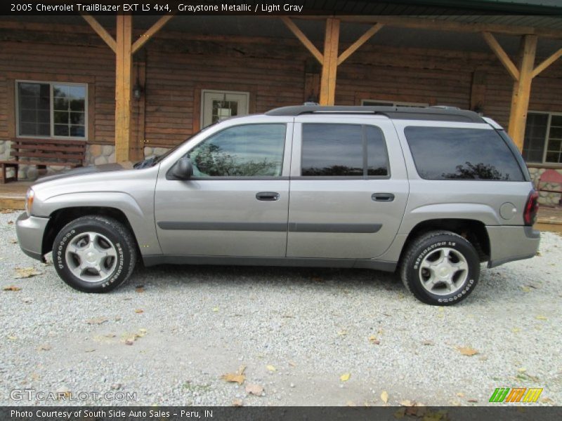 Graystone Metallic / Light Gray 2005 Chevrolet TrailBlazer EXT LS 4x4