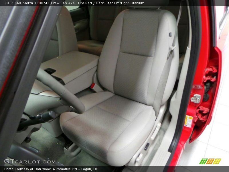 Fire Red / Dark Titanium/Light Titanium 2012 GMC Sierra 1500 SLE Crew Cab 4x4