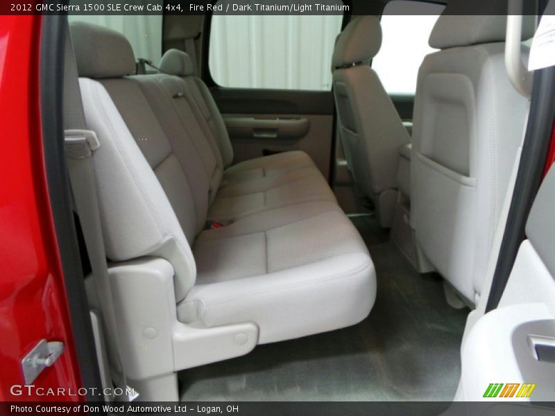 Fire Red / Dark Titanium/Light Titanium 2012 GMC Sierra 1500 SLE Crew Cab 4x4