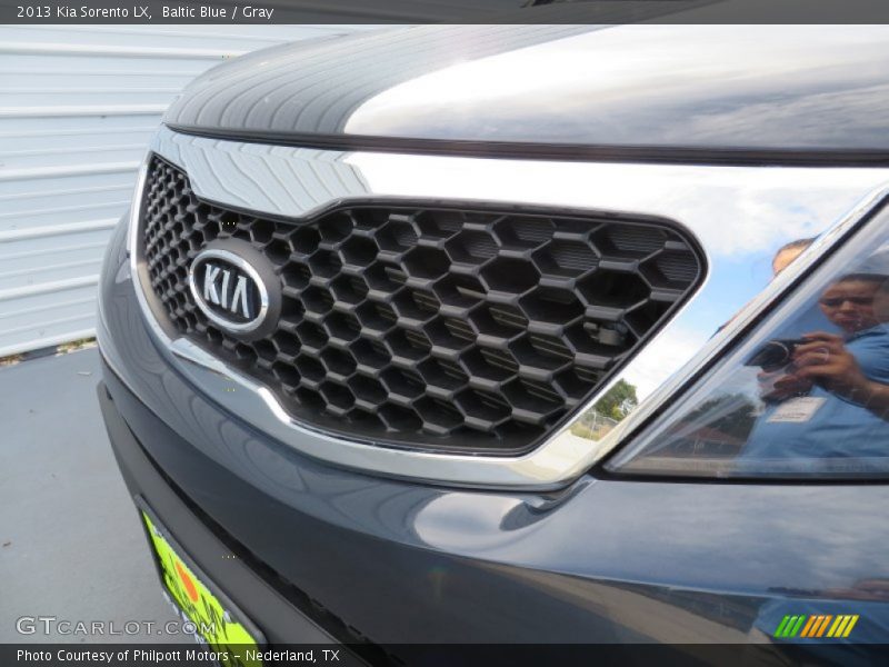 Baltic Blue / Gray 2013 Kia Sorento LX