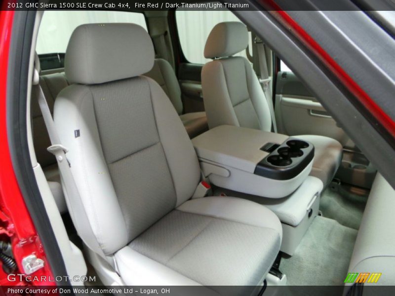 Fire Red / Dark Titanium/Light Titanium 2012 GMC Sierra 1500 SLE Crew Cab 4x4