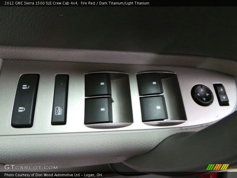 Fire Red / Dark Titanium/Light Titanium 2012 GMC Sierra 1500 SLE Crew Cab 4x4