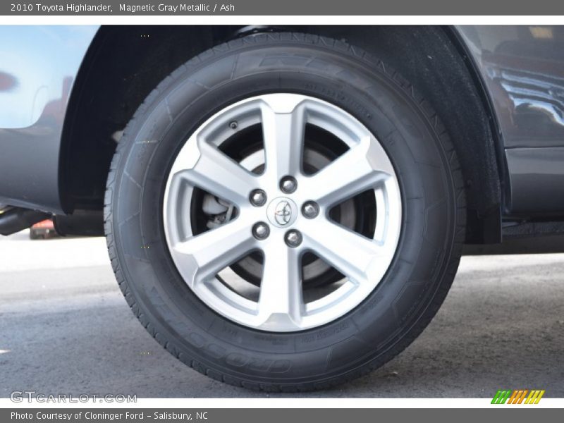 Magnetic Gray Metallic / Ash 2010 Toyota Highlander