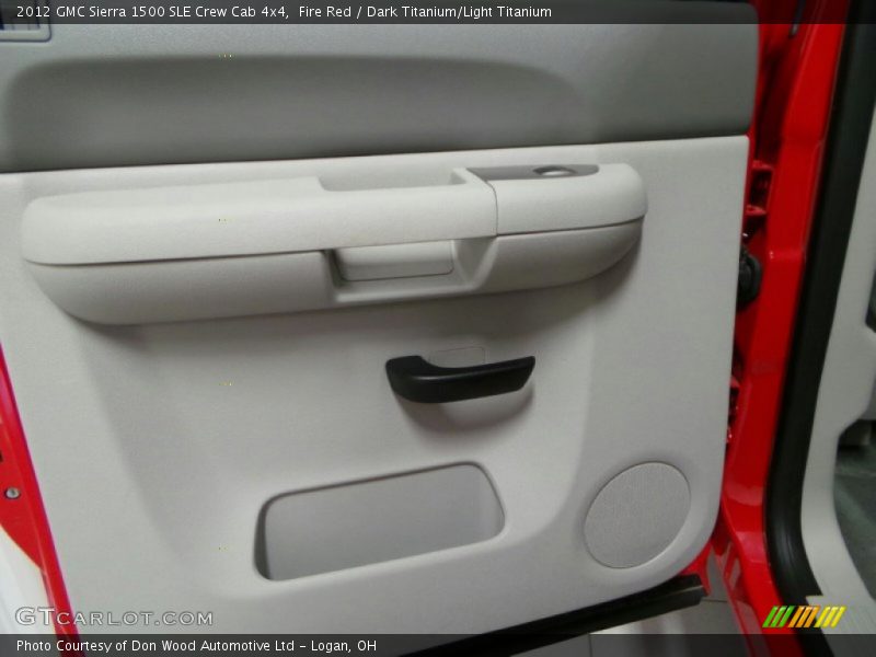 Fire Red / Dark Titanium/Light Titanium 2012 GMC Sierra 1500 SLE Crew Cab 4x4