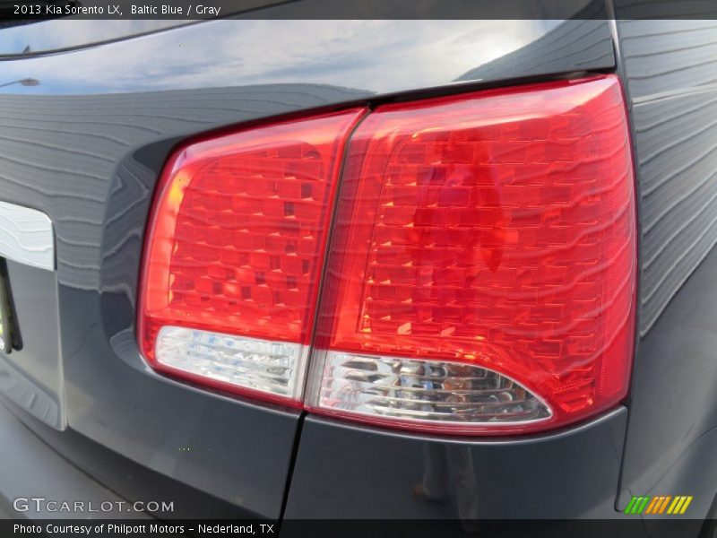 Baltic Blue / Gray 2013 Kia Sorento LX