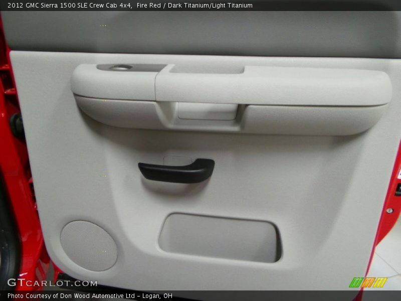 Fire Red / Dark Titanium/Light Titanium 2012 GMC Sierra 1500 SLE Crew Cab 4x4
