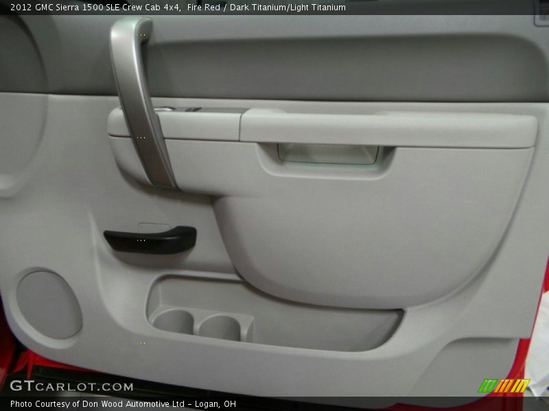 Fire Red / Dark Titanium/Light Titanium 2012 GMC Sierra 1500 SLE Crew Cab 4x4