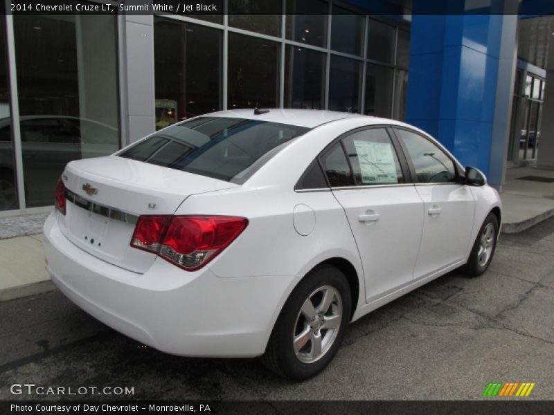 Summit White / Jet Black 2014 Chevrolet Cruze LT