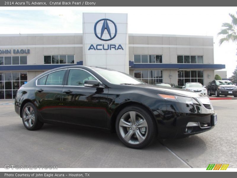 Crystal Black Pearl / Ebony 2014 Acura TL Advance