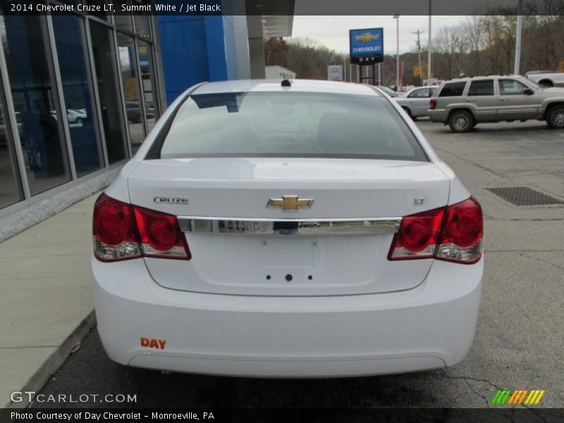 Summit White / Jet Black 2014 Chevrolet Cruze LT