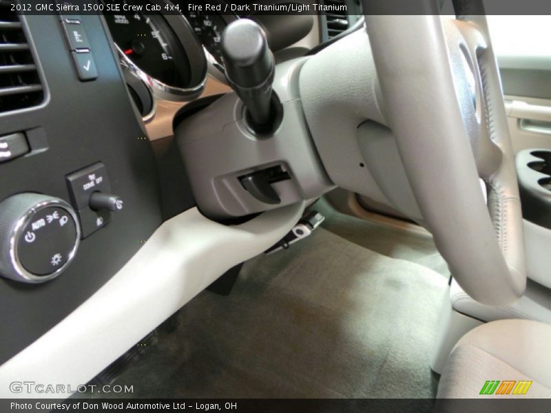 Fire Red / Dark Titanium/Light Titanium 2012 GMC Sierra 1500 SLE Crew Cab 4x4