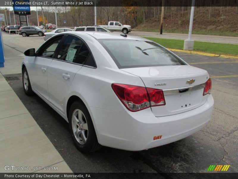 Summit White / Jet Black 2014 Chevrolet Cruze LT