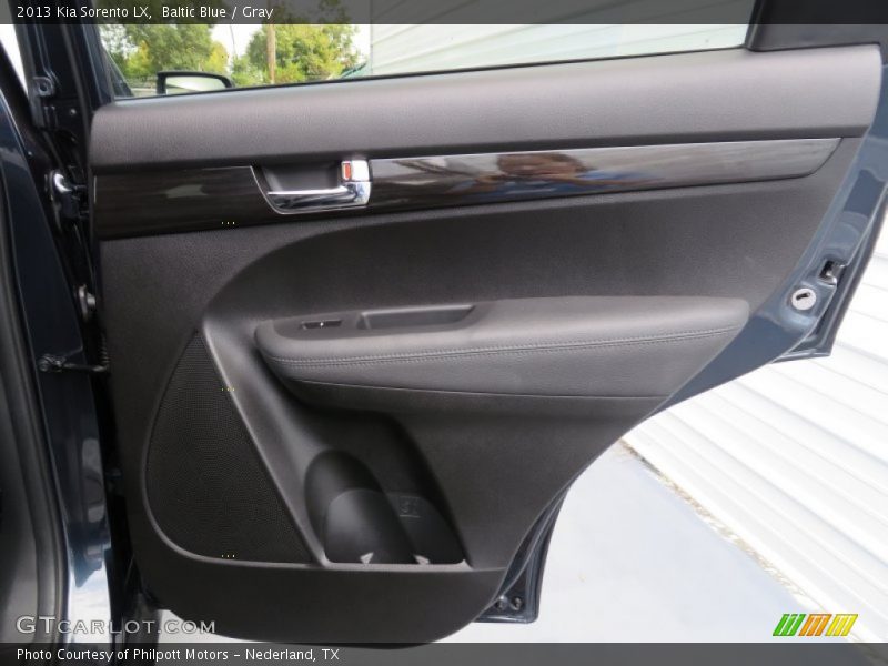 Baltic Blue / Gray 2013 Kia Sorento LX