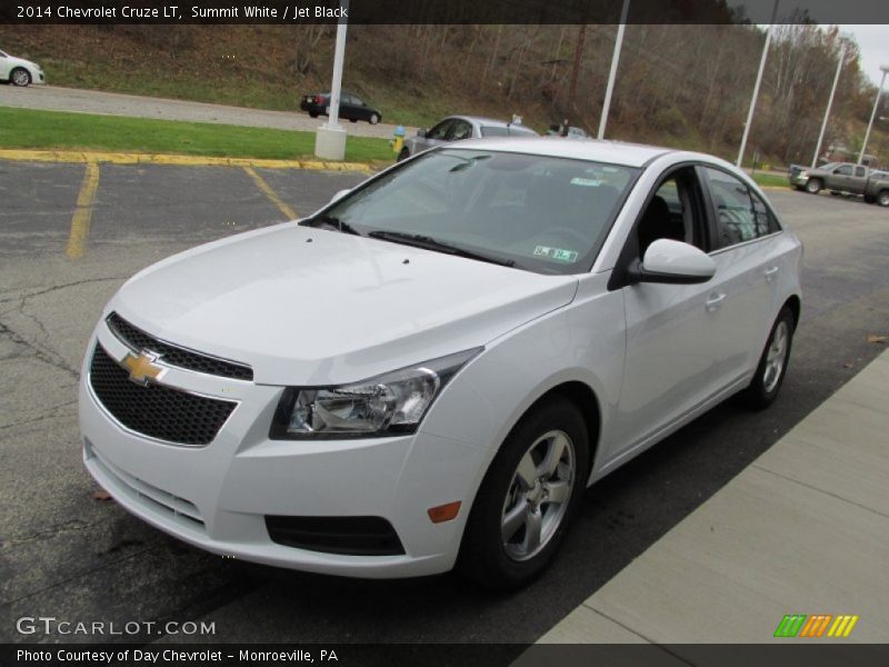 Summit White / Jet Black 2014 Chevrolet Cruze LT