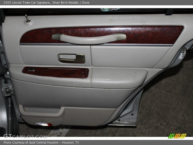 Silver Birch Metallic / Dove 2005 Lincoln Town Car Signature