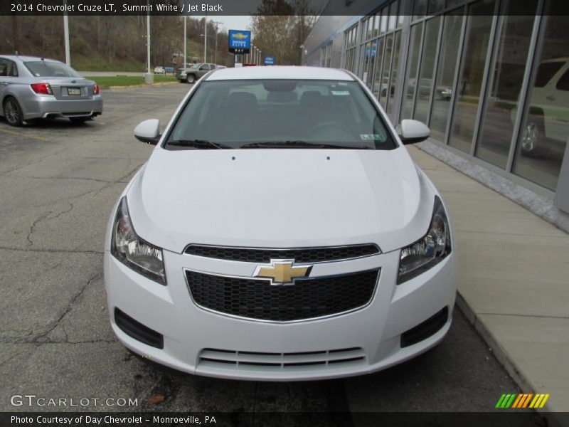 Summit White / Jet Black 2014 Chevrolet Cruze LT