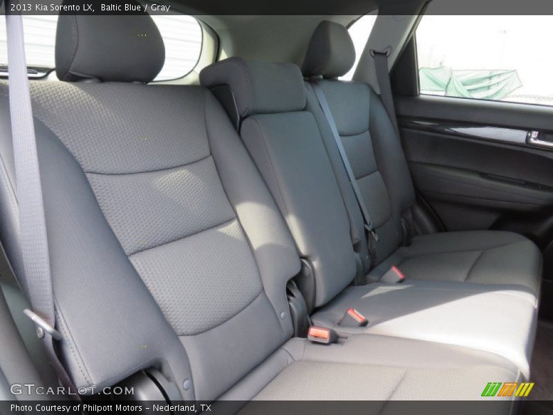 Baltic Blue / Gray 2013 Kia Sorento LX