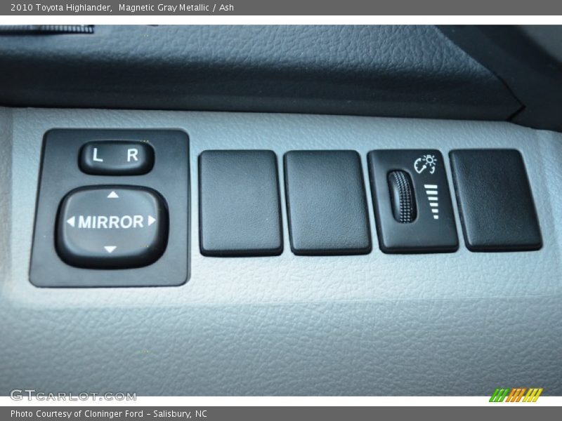 Magnetic Gray Metallic / Ash 2010 Toyota Highlander